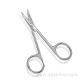 Customized Logo Stainless Steel Beauty Scissors Hairdressing Trimming Scissors Eyelash Scissors